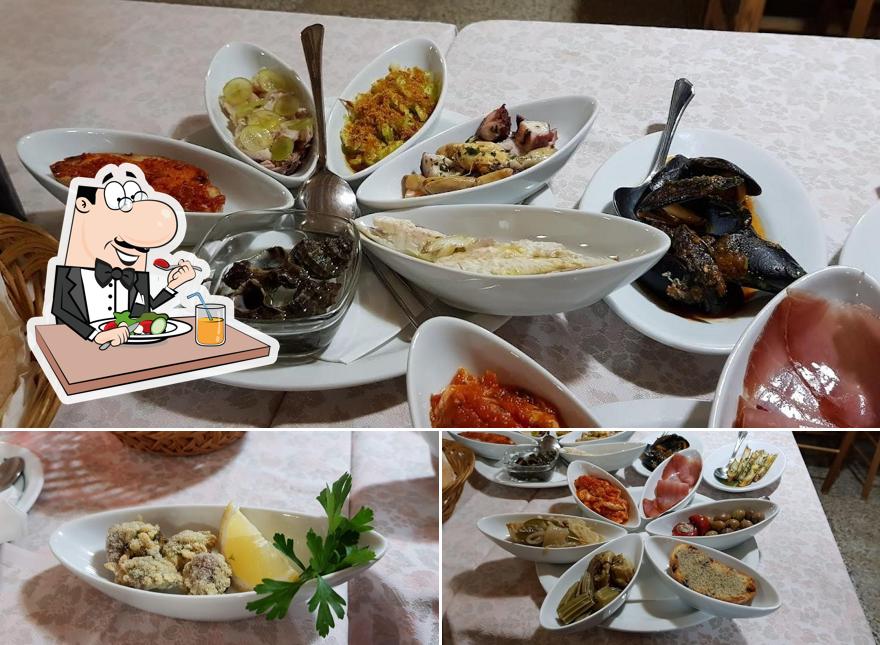 Cibo al ristorante le dune