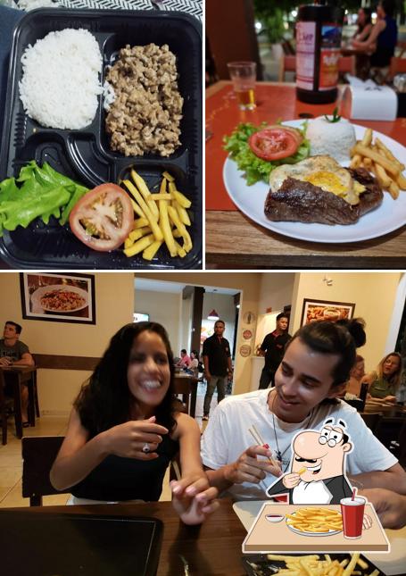 Batata frita em Restaurante Chapa Grill