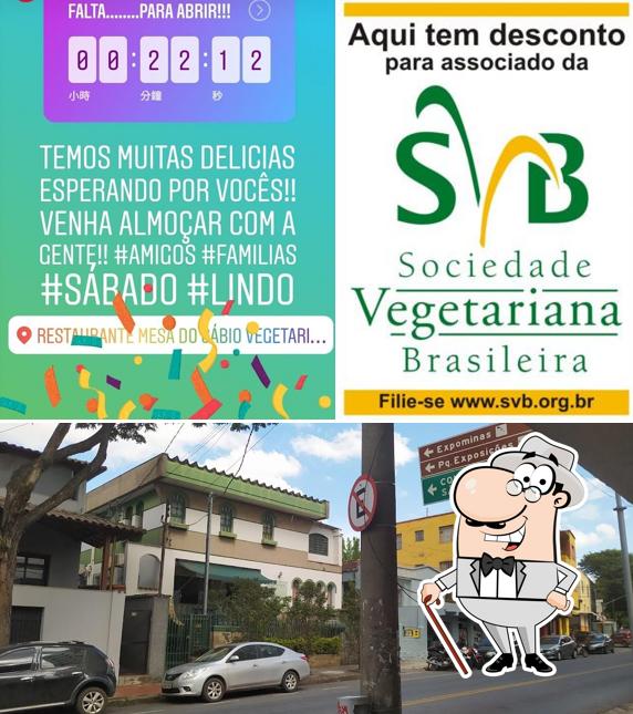 Veja imagens do exterior do Restaurante Mesa do Sábio