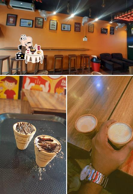 The restaurant's food and interior