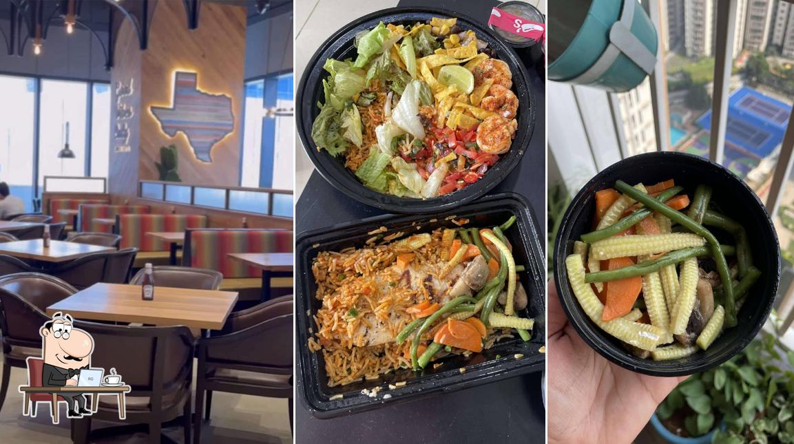 Take a seat at one of the tables at Chilis