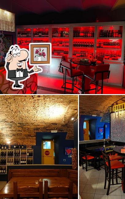 Gli interni di Cantina Nobile