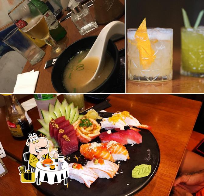 Platos en Jappa da Quitanda - Copacabana