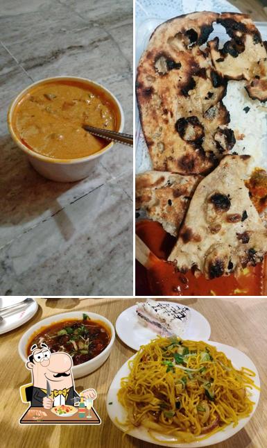 Food at Biggies Restaurant