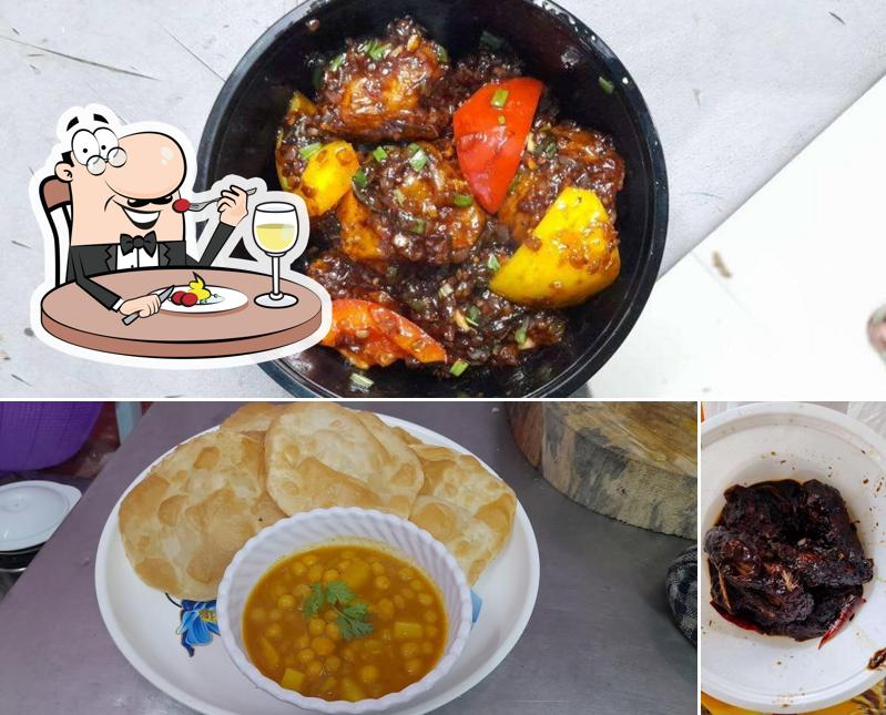 Food at Calcutta Express