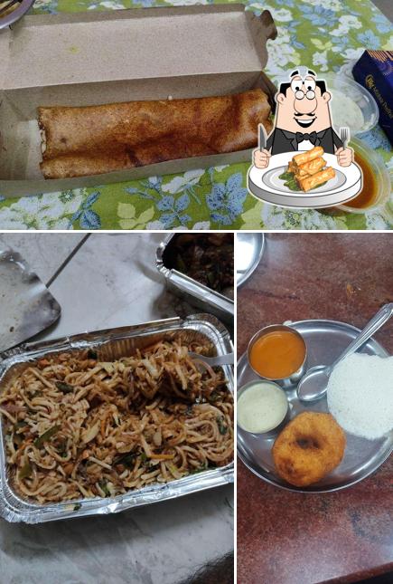 Spring rolls at Hotel Disha Food Corner