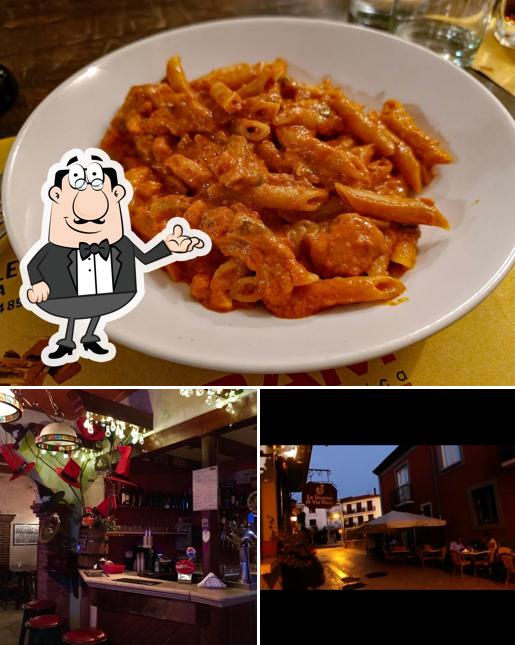 La immagine della interni e bevanda di La Taverna Di Via Ricca