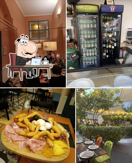 Gli interni di Al Fresco giardino, pizza e bistrot