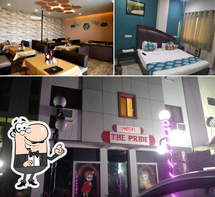 The interior of Hotel The Pride