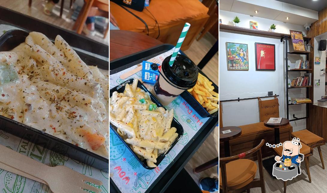 Food at Busy Beans Cafe