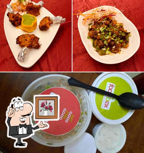 The interior of FoodBox By Vizag Convention