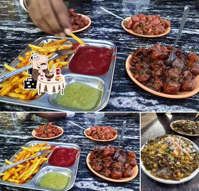 Food at Vishnu Chat Center
