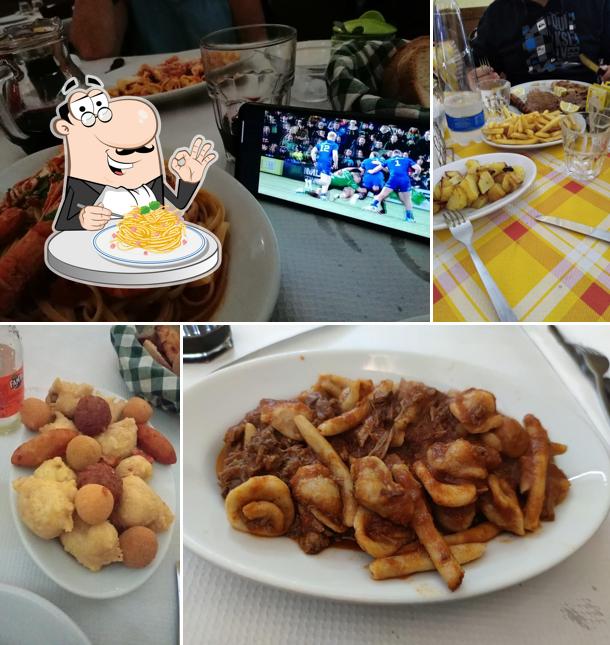 Spaghetti alla carbonara al Locanda Mamma Rita