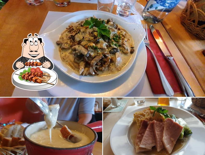 Platti al Auberge du Chalet des Enfants