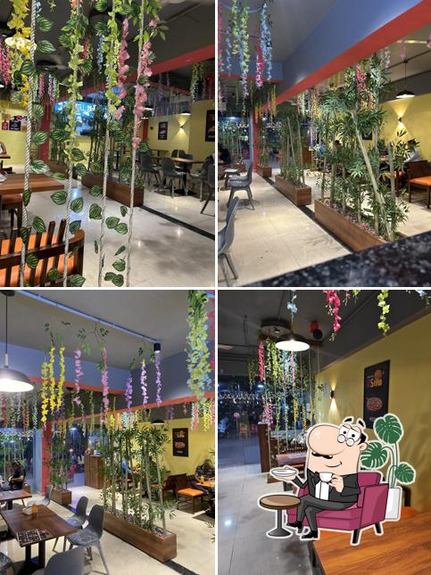 The interior of MS FOOD&CAFE