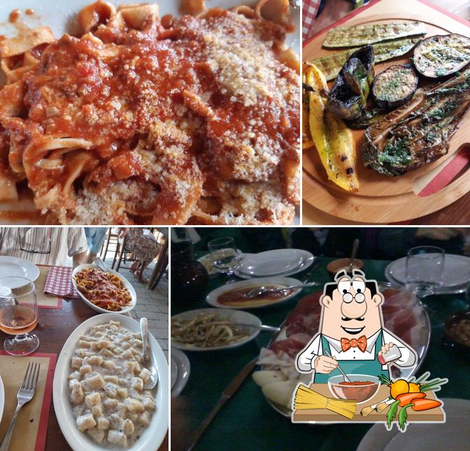 Spaghetti alla bolognese al Ristorante Agriturismo Casale Il Gallo Bianco