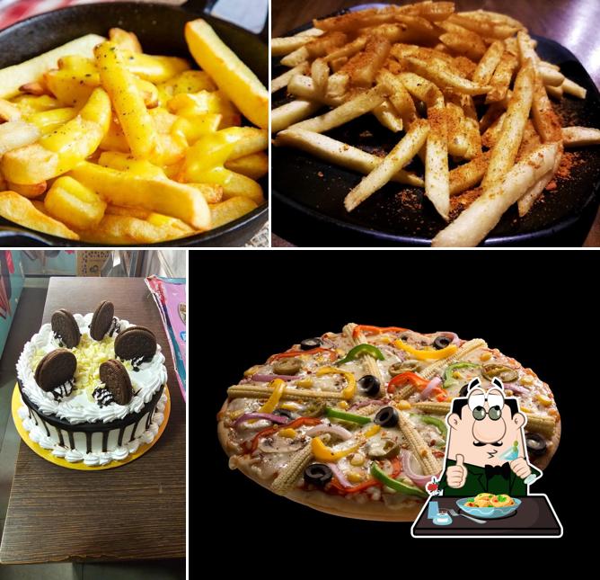 Macaroni and cheese at Shreenath Cake Shop