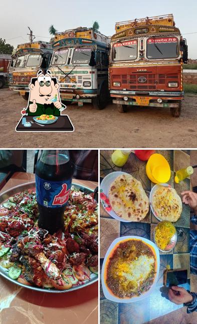 The restaurant's food and exterior