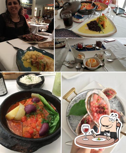 Comida em Restaurante Amadeus