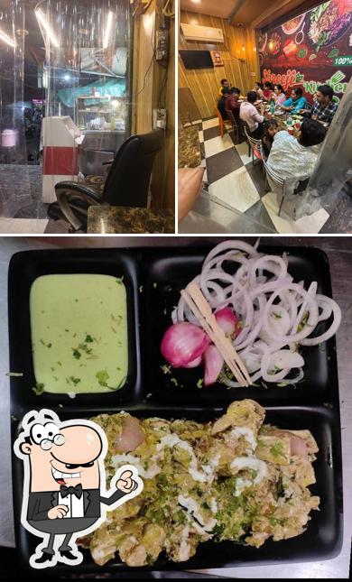 Among different things one can find interior and food at Shree ji kitchen Indian Family Restaurant