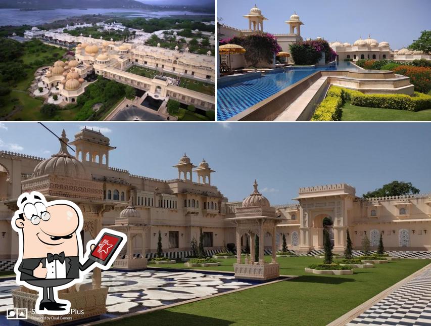 You can get some fresh air outside The Oberoi Udaivilas, Udaipur