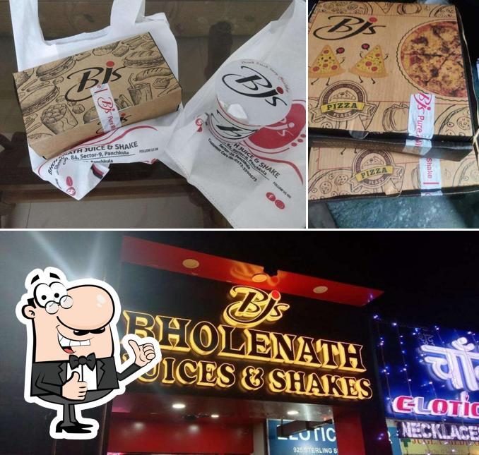 Here's a picture of Bholeynath Juice & Shake