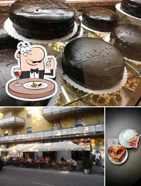 Guarda la foto che mostra la cibo e esterno di Bar Pasticceria Morena