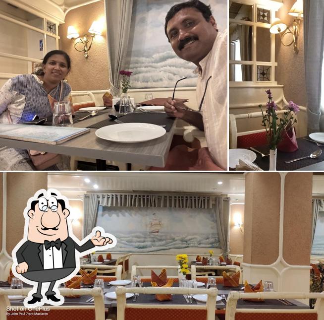 Take a seat at one of the tables at Cheenavala