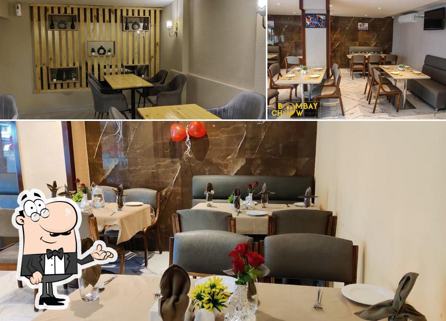 The interior of Hotel Bombay Chow family rest o Bar