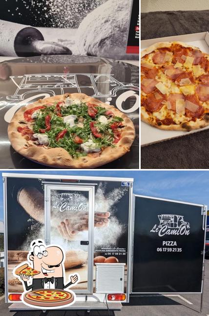 LE CAMION (Le Napolitain) PIZZA CUITE AU FEU DE BOIS