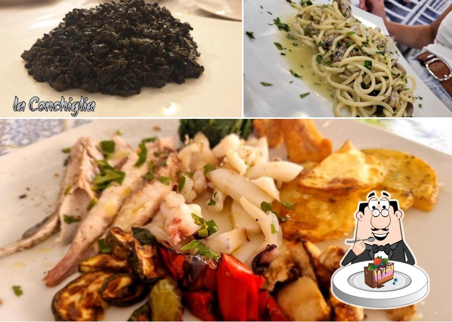 Torta al cioccolato al La Conchiglia