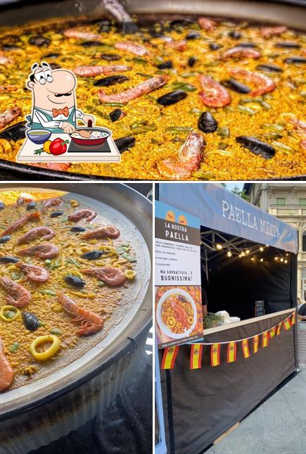 Paella al Las Bravas - Street Food