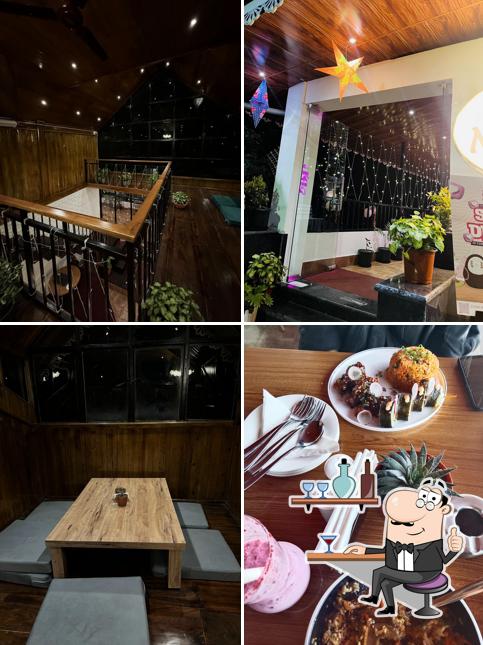 The interior of Nom Nom Bakery & Korean Cafe