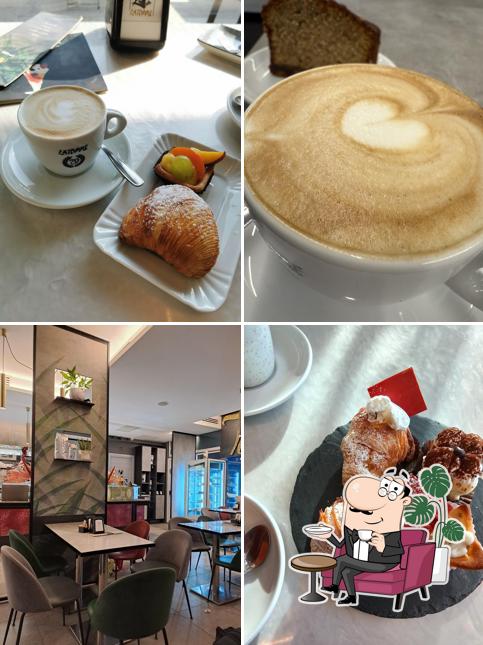 Questa è la immagine che raffigura la interni e bevanda di Torta della Nonna - Pasticceria Artigianale