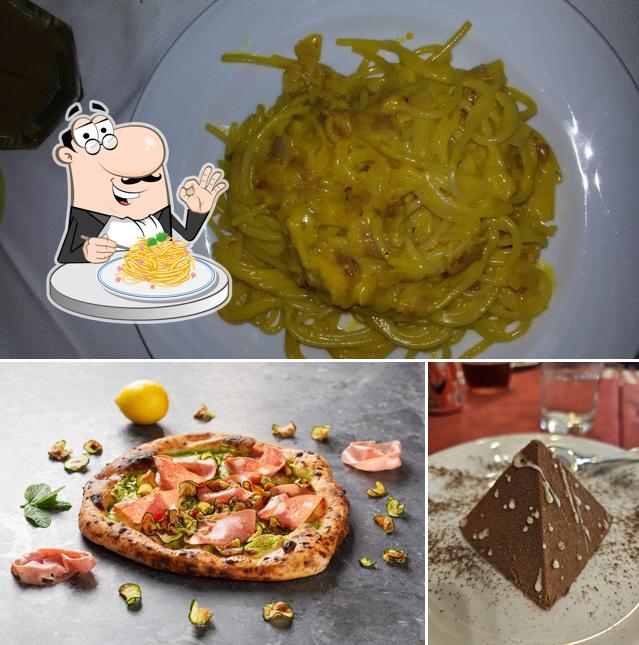 Spaghetti alla carbonara al Il Cantagallo