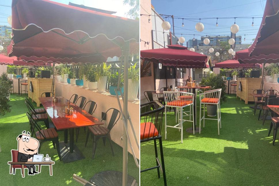 The interior of Cafe AL Forno