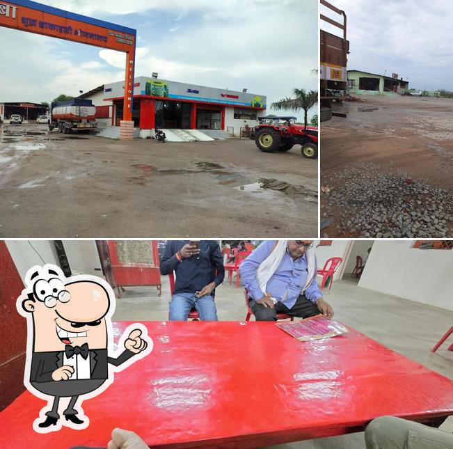 The picture of exterior and interior at Duggu Da Dhaba