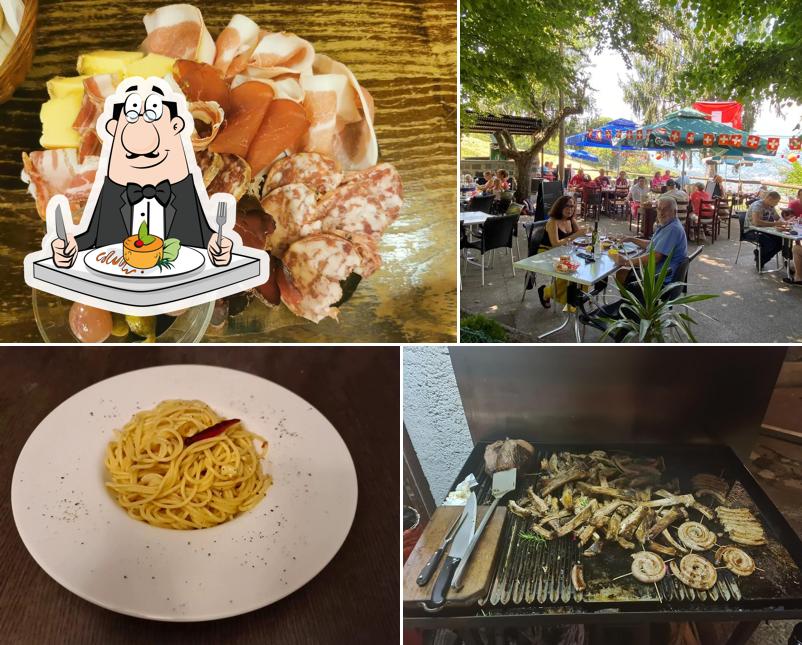 Platti al Grotto Monte Creda