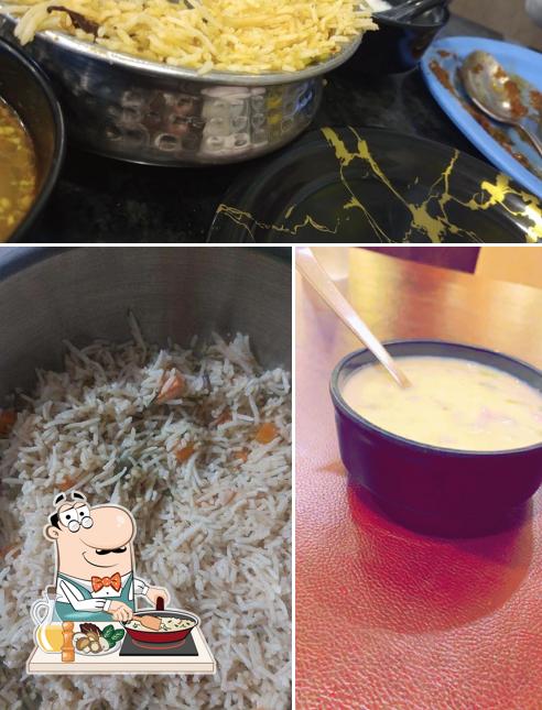 Fried rice at Raj Darbar restaurant