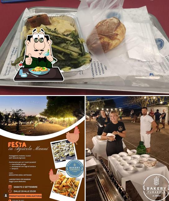 Platti al Bakery Fumarola da Antonio
