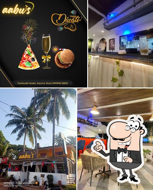 The interior of Aabu's Bar & cafe