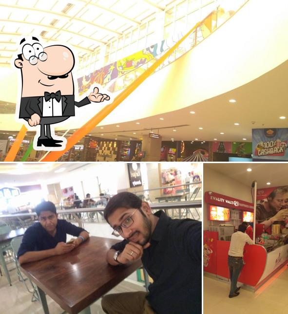 The interior of Cha Cha Cha