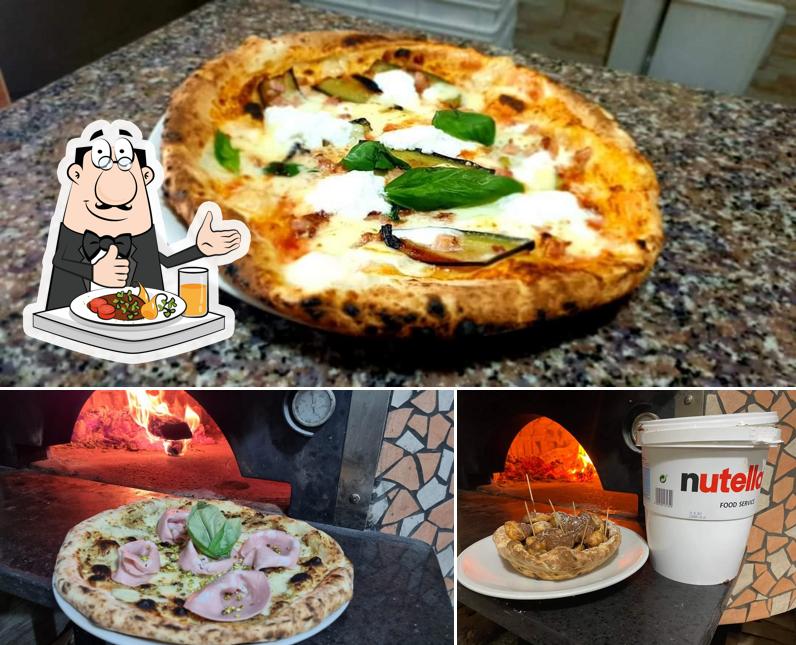 Fatte na Pizza si caratterizza per la cibo e bevanda