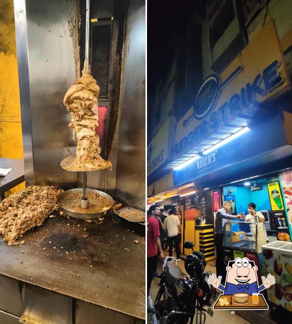 Food at Hunger Strike Restaurant