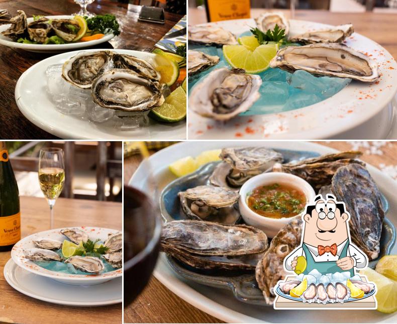 Ostras em Iguarias Cozinha do Mar