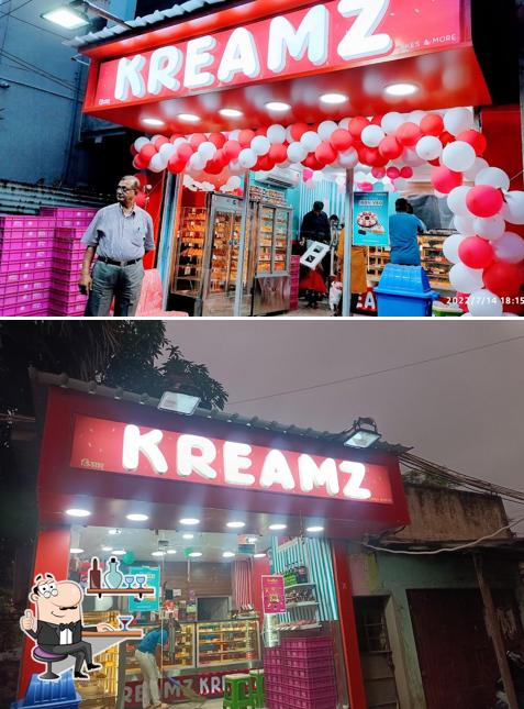 The interior of KREAMZ