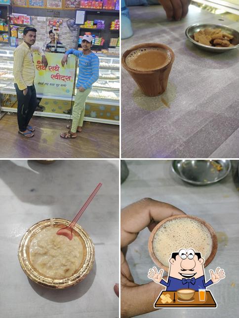 Food at Radhe Radhe sweets