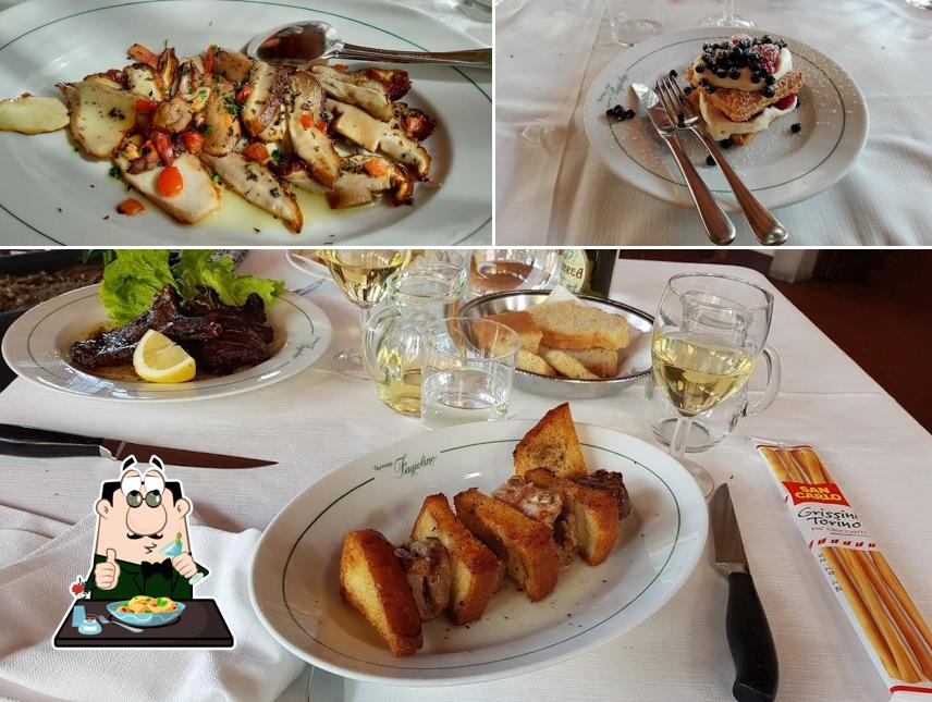 Cibo al Trattoria da Fagiolino