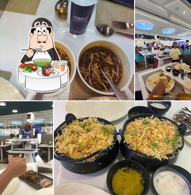 Hot and sour soup at Robo Diner Best Restaurant in Tirupati