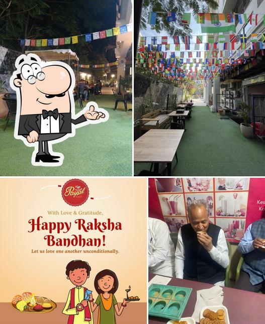 The interior of Sagar Cafe